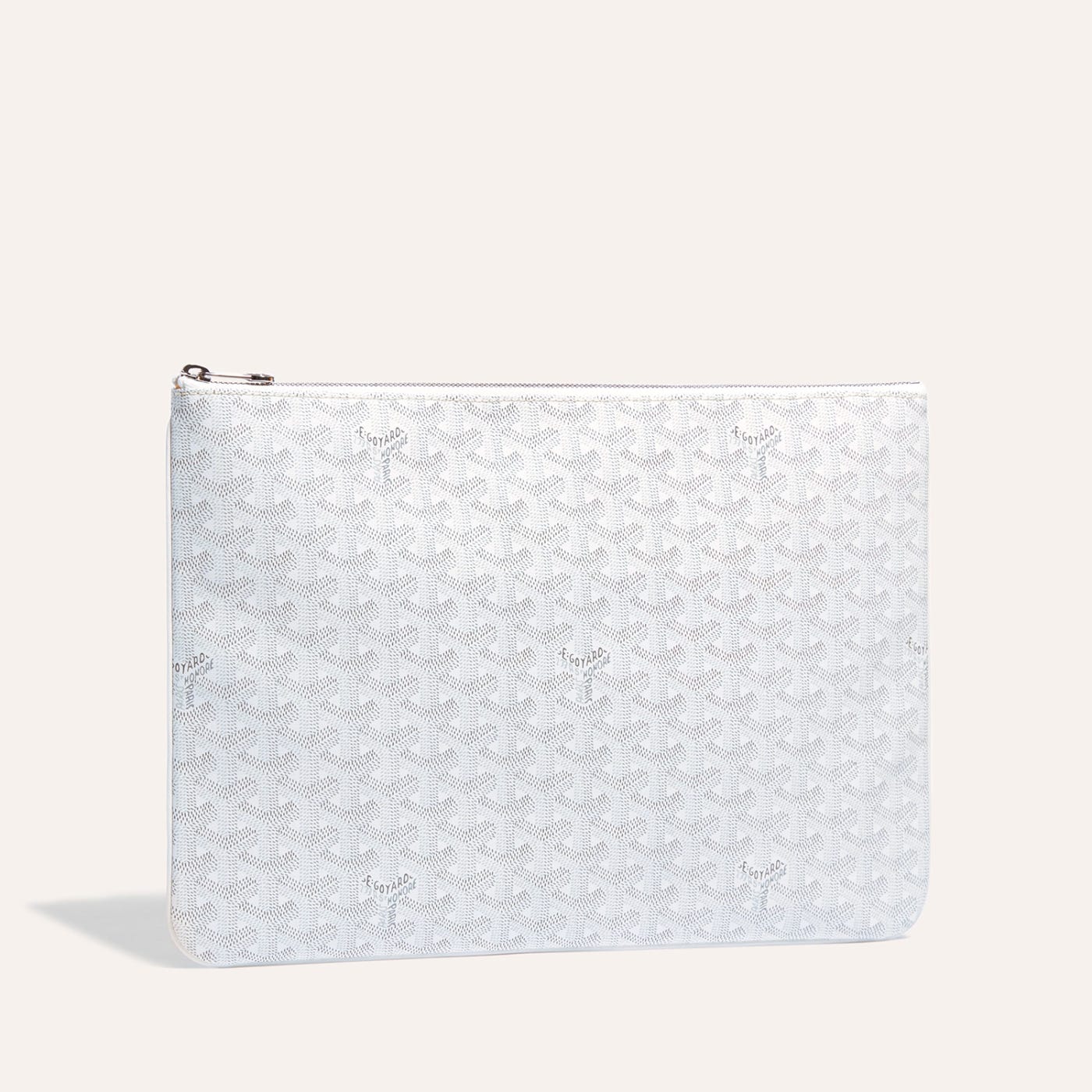 Goyard Senat MGM Pouch White - Image 1